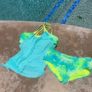 Gerry 2 piece tankini set size 10
